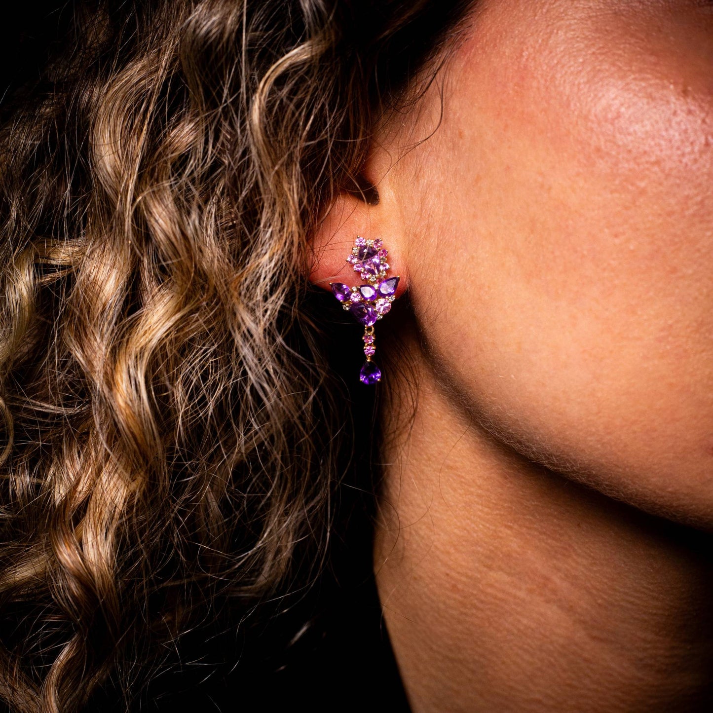 Aros Oro 14k Desmontables