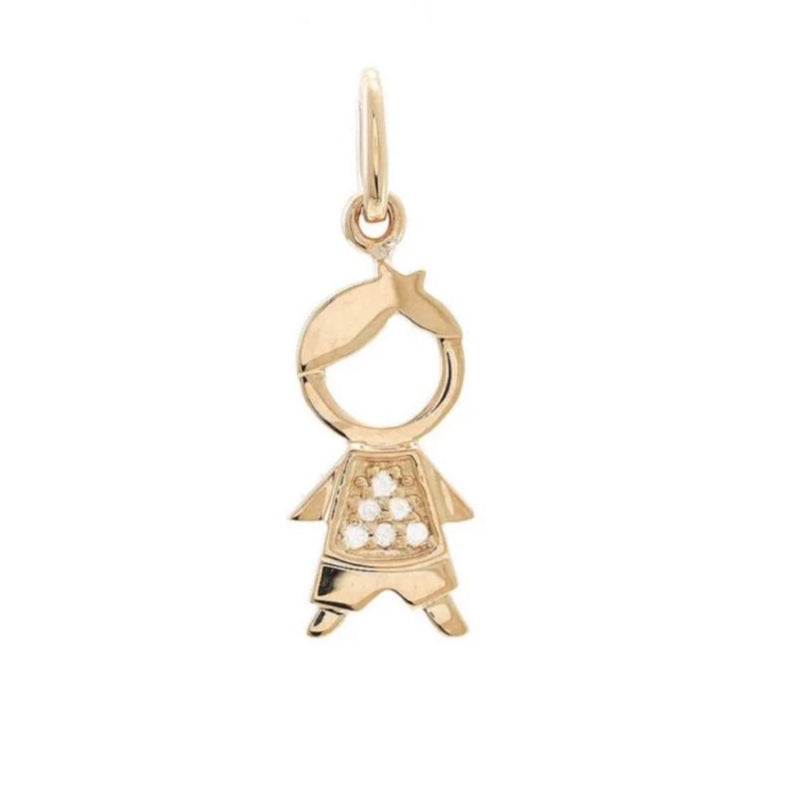Charm Niño en Oro 14k
