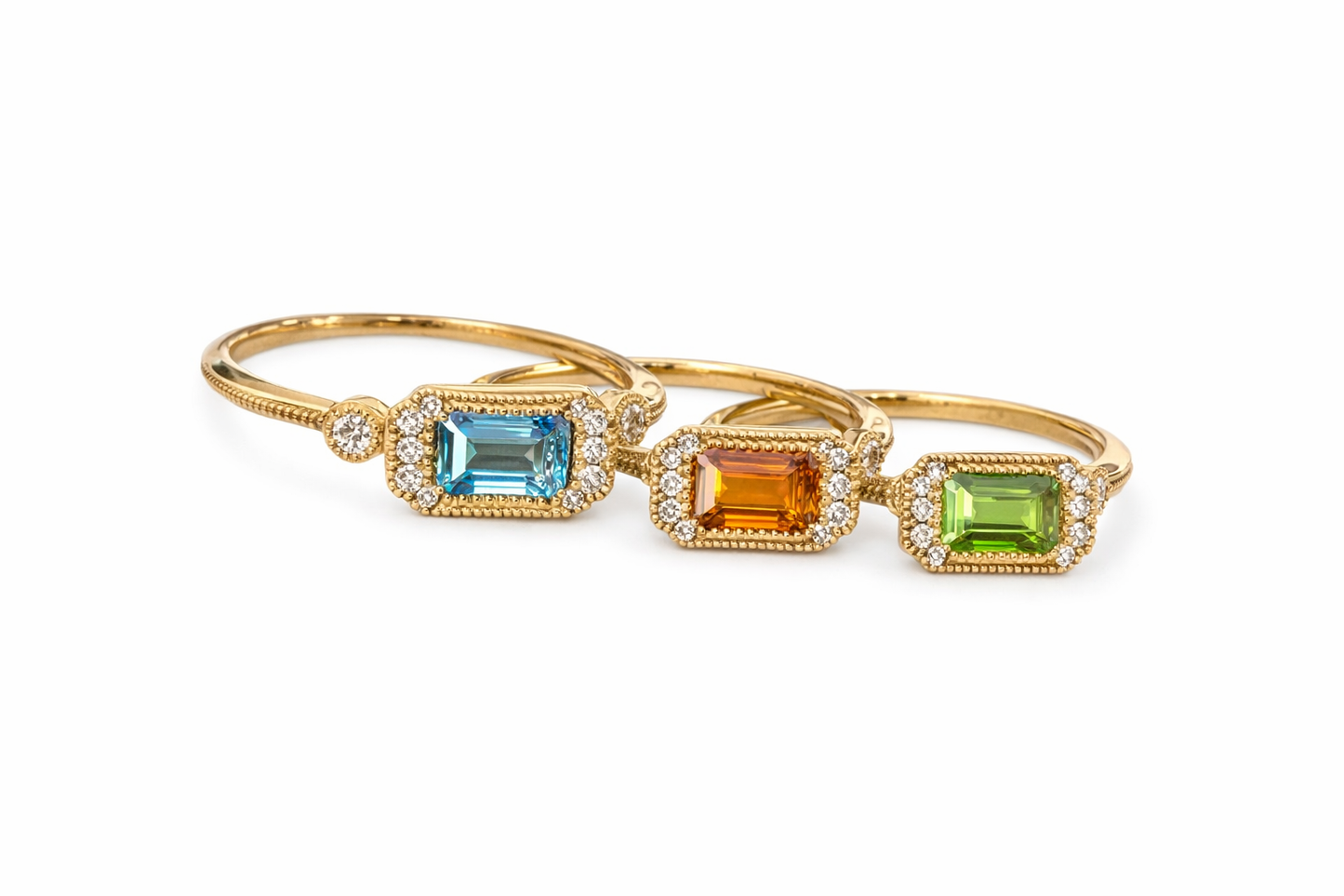 Anillo de Citrino 10k