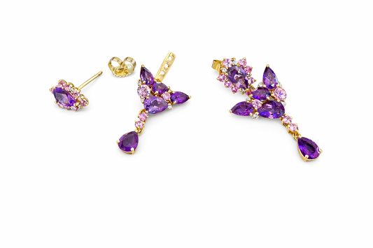 Aros Oro 14k Desmontables